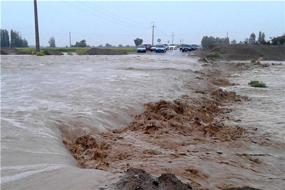 راه ارتباطی 12 روستای  بخش چلو اندیکا قطع شد