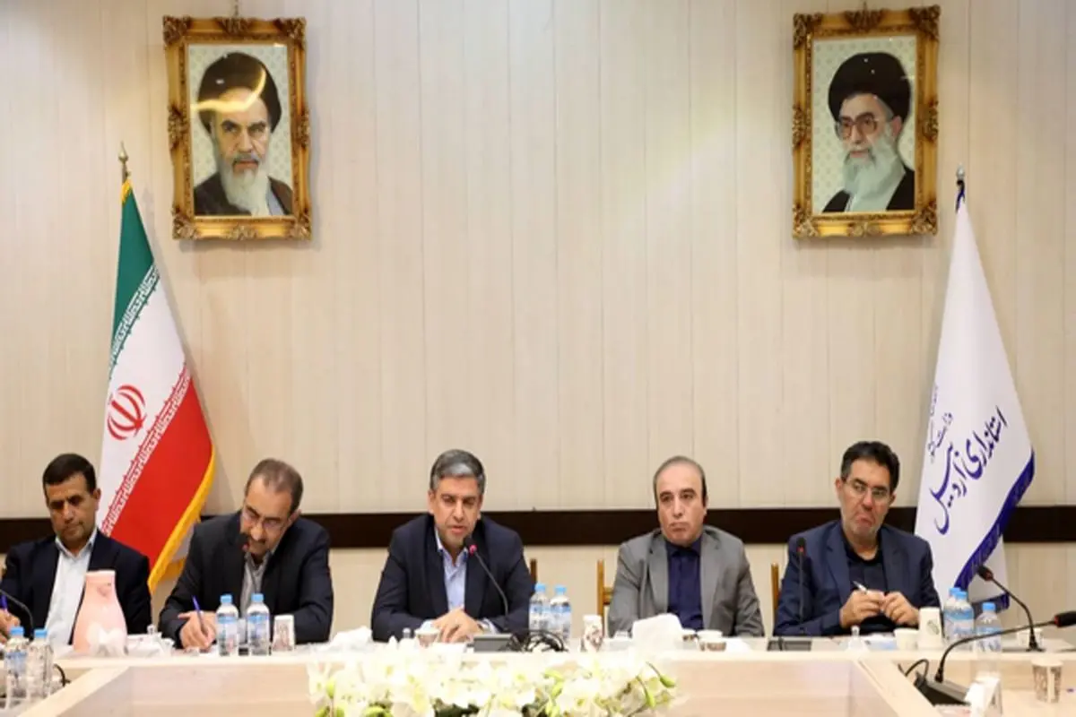 استاندار اردبیل در جلسه همایش سرمایه گذاری