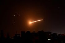 Israeli aggression confronted by Syrian air defense 