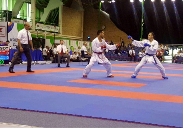 مهدی‌زاده در گام نخست بازی‌های جهانی کاراته شکست خورد