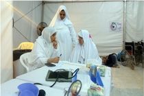 خدمات رسانی ۴۳۰ نفر از کادر بهداشت و درمان به حجاج ایرانی/ ۵۳ حاجی بستری در بیمارستان