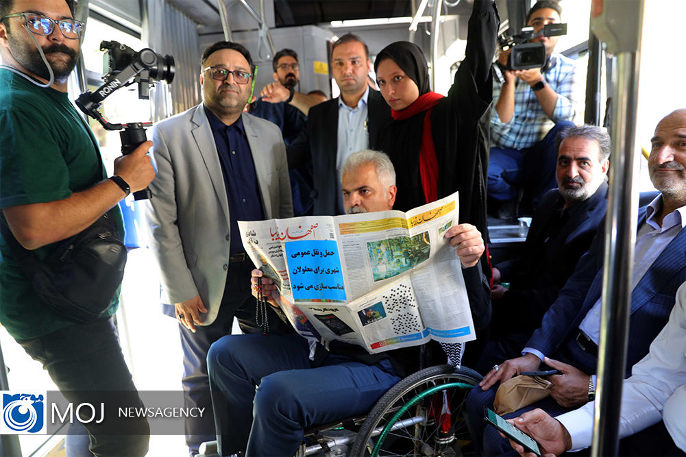 افتتاح چهارمین خط تندرو اتوبوس و پایانه ترکیبی جی در اصفهان
