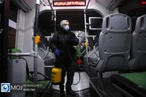 ضد عفونی و شستشوی مترو و اتوبوس تهران