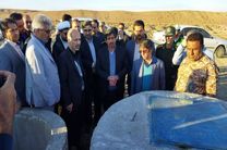 وزیر نیرو از پروژه های جهاد آبرسانی خراسان جنوبی بازدید کرد