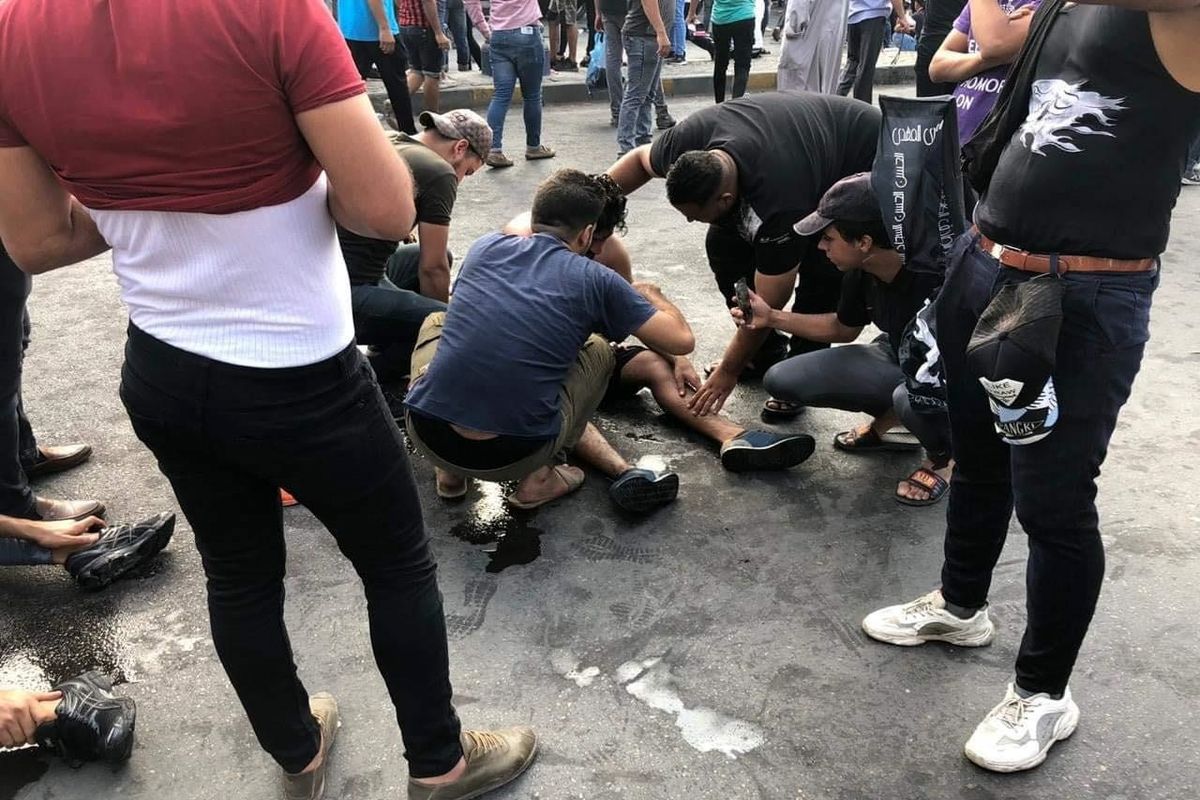 تصویربردار حشد الشعبی بر اثر ضربات چاقو کشته شد