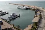 تعطیلی بندر مسافربری شهید ذاکری قشم به دلیل مواج بودن دریا