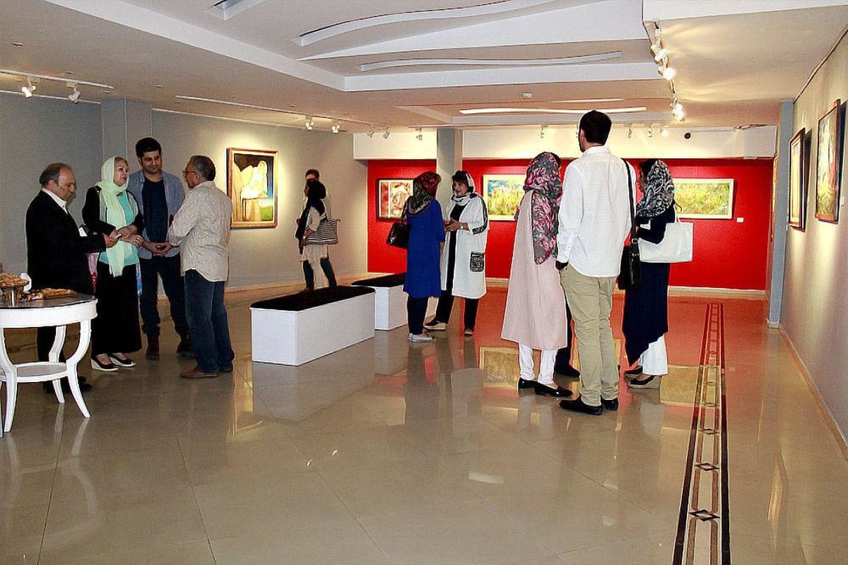نمایشگاه نقاشی «رنگ و خیال» در گالری شکوه