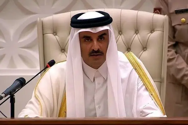 امیر قطر از تصمیم کانادا برای به رسمیت شناختن فلسطین استقبالل کرد