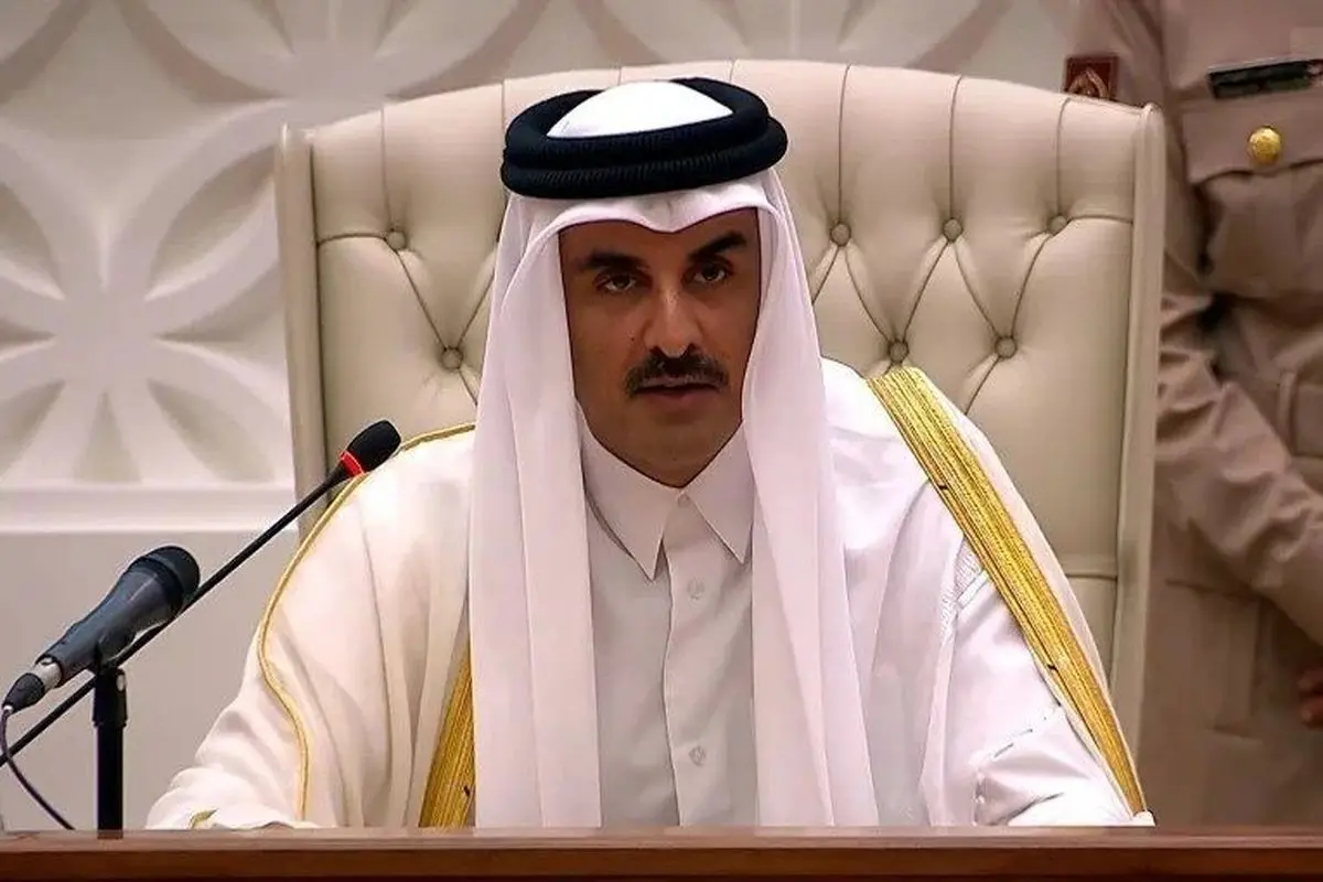 امیر قطر از تصمیم کانادا برای به رسمیت شناختن فلسطین استقبال کرد