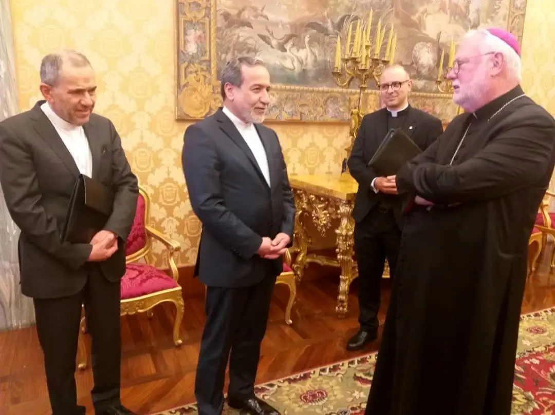 وزیر امورخارجه ایران با نخست وزیر و وزیر خارجه واتیکان دیدار کرد