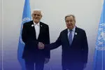 اینفوگرافیک/محورهای مهم مطرح شده  در  دیدار معاون اول رئیس‌جمهور با دبیرکل سازمان ملل 