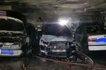 یک مجتمع ۶۰ واحدی در تهران دچار حریق شد+ تصویر