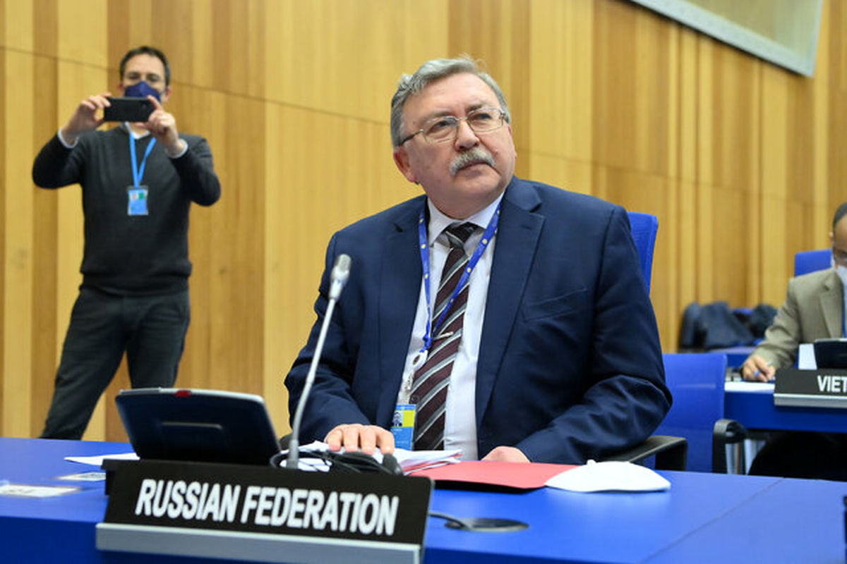 میخائیل اولیانوف نماینده دائم روسیه در سازمان‌های بین‌المللی در وین