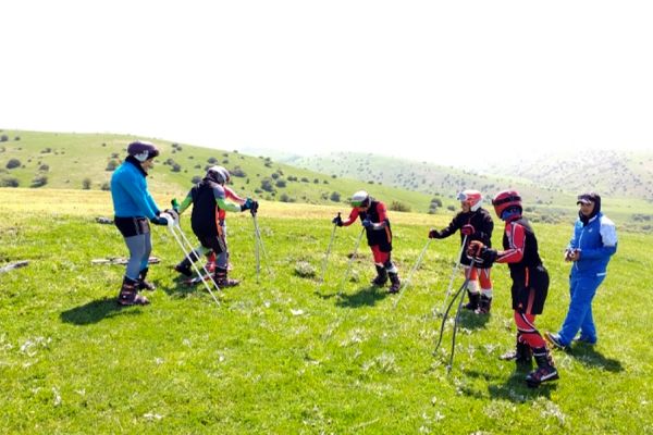 نمین میزبان اردوی انتخابی تیم ملی اسکی روی چمن بانوان