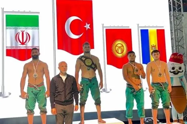 تیم ملی کشتی پهلوانی ایران با ۳ نقره و یک برنز در جایگاه دوم جهان ایستاد