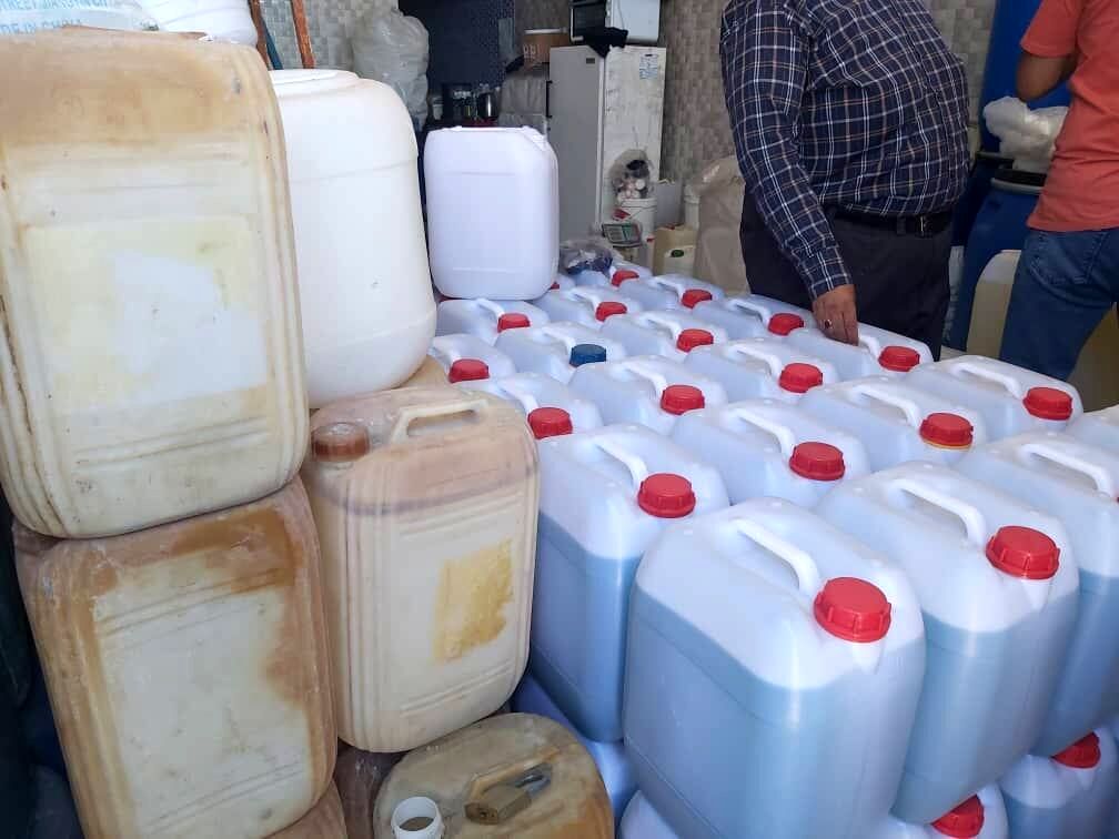 کشف ۲۰ هزار لیتر مایع شوینده تقلبی در یکی از شهرهای خوزستان