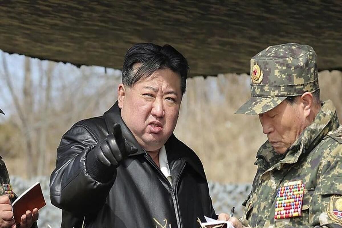 رزمایش شبیه‌سازی ضدحمله هسته‌ای کره شمالی برگزار شد 