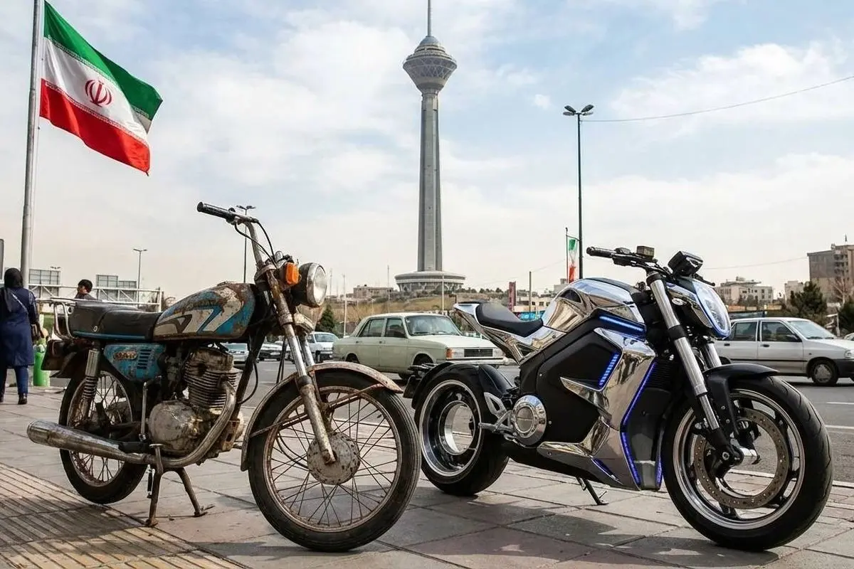 آغاز طرح جایگزینی ۳ میلیون موتورسیکلت فرسوده در تهران + فیلم