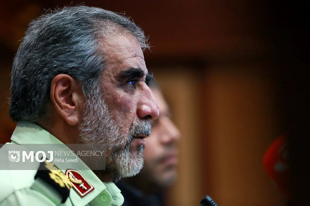 نشست خبری فرماندهی انتظامی تهران بزرگ