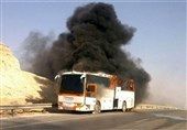 تحویل 19 جسد حادثه تصادف اتوبوس نطنز به پزشکی قانونی استان اصفهان