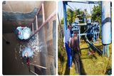 شست و شوی ۱۱۳۰ مترمکعب مخازن ذخیره آب شرب در روستاهای تنکابن