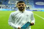مهدی قایدی بهترین بازیکن دیدار برابر شباب الاهلی شد