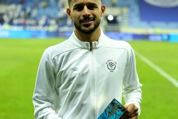 مهدی قایدی بهترین بازیکن دیدار برابر شباب الاهلی شد