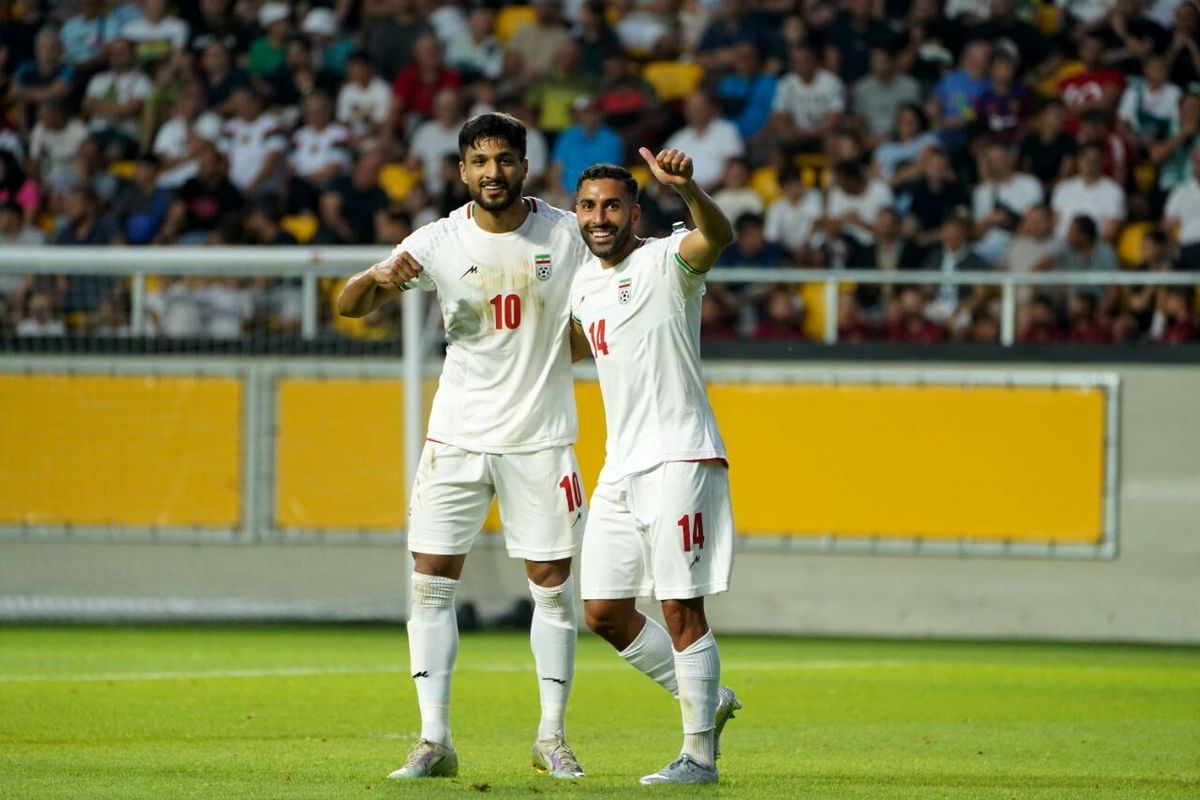 تیم ملی ایران برابر بلغارستان با یک گل به برتری رسید