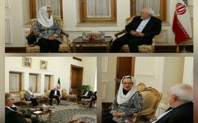 ظریف با معاون دبیرکل سازمان ملل در امور اسکاپ دیدار کرد