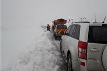 گردنه گله بادوش الیگودرز بازگشایی شد