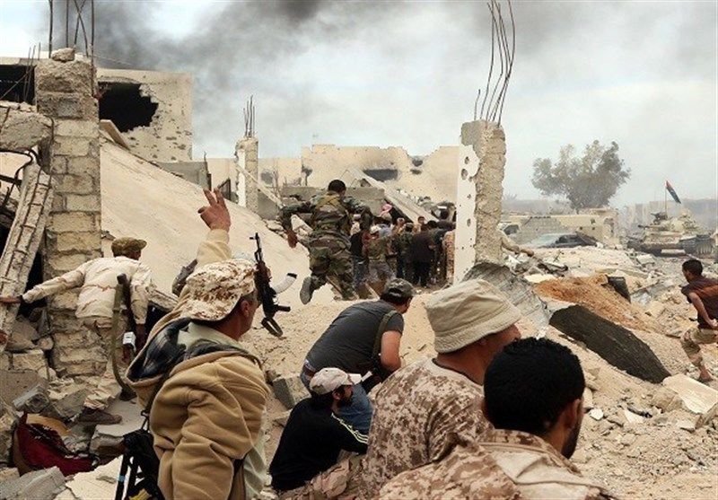 پیشروی ارتش لیبی در قلب بنغازی
