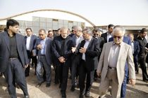 رئیس مجلس شورای اسلامی از روند احداث پروژه فرودگاه قم بازدید نمود