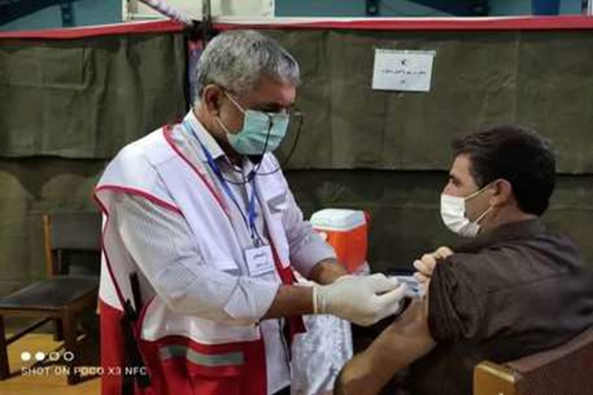 واکسیناسیون 48 هزار نفر در مراکز تجمیعی هلال احمر مازندران