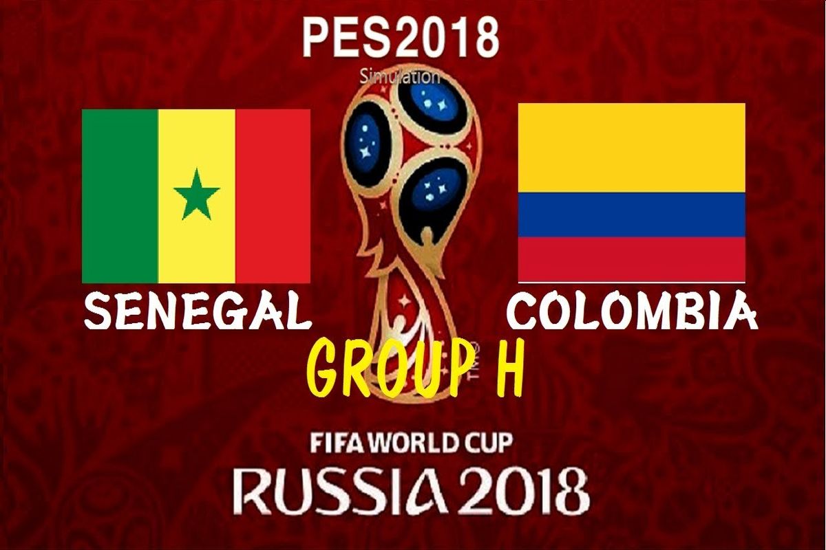 ساعت بازی کلمبیا و سنگال در جام جهانی
