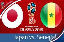 ترکیب تیم ملی فوتبال ژاپن و سنگال مشخص شد
