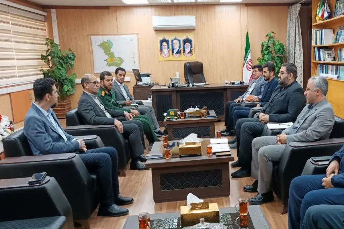 دیدار دبیر بنیاد علوی استان با سرپرست فرمانداری شهرستان مهران