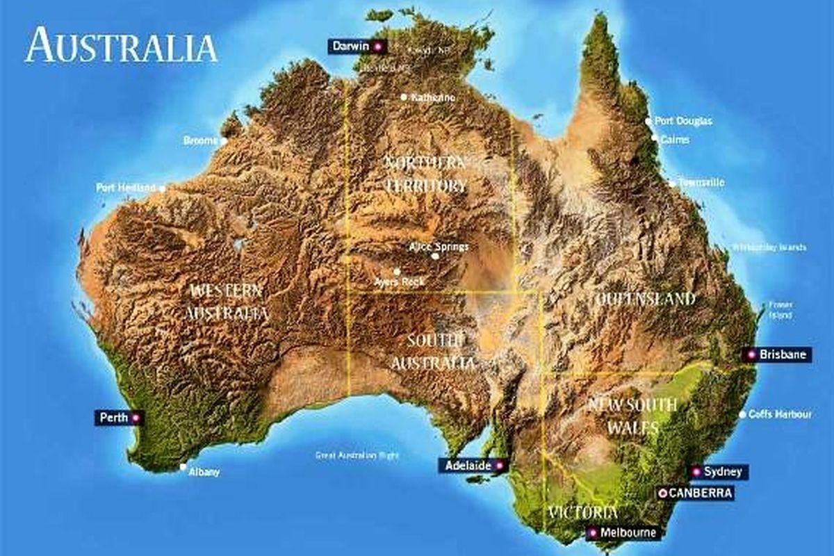 استرالیا به سمت شمال می رود