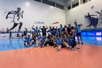 تیم والیبال شهداب یزد در اولین رقابت در مسابقات امارات پیروز شد