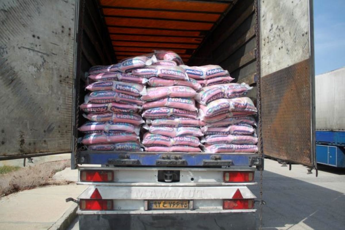 یک میلیارد و 150 میلیون ریال برنج قاچاق در پلدختر توقیف شد