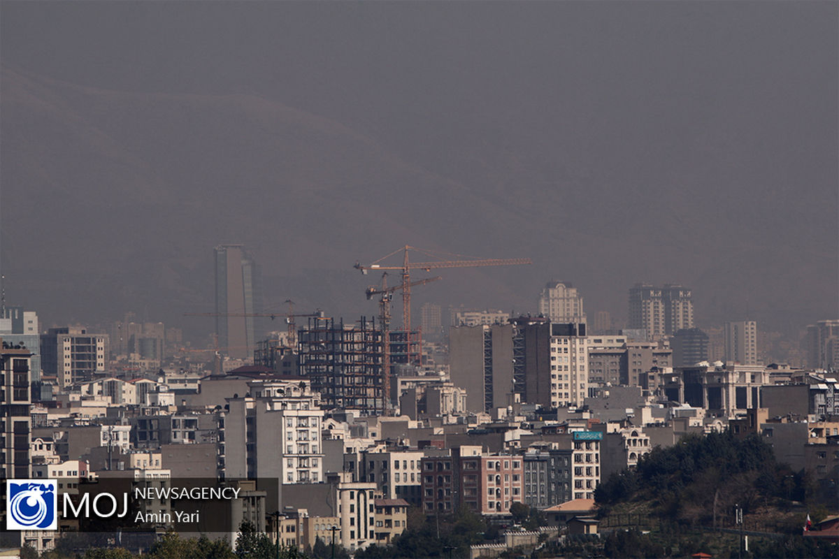 کیفیت هوای تهران ۱۵ دی ۹۹/ شاخص کیفیت هوا به ۱۲۷ رسید