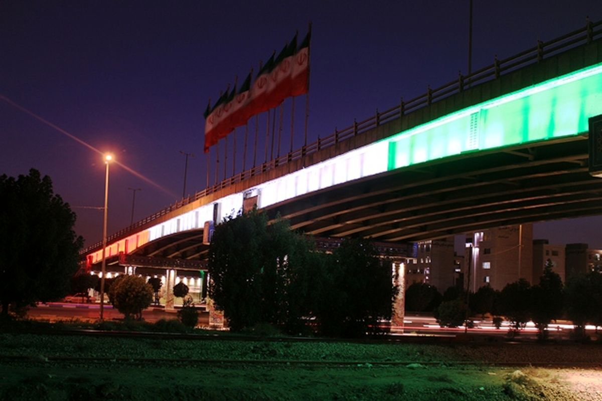 پل شهید هاشمی اهواز مسدود شد