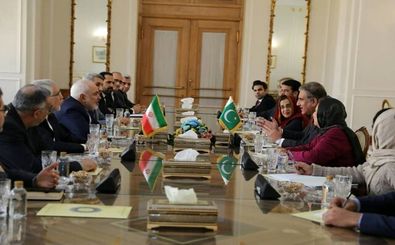 وزیر امور خارجه پاکستان با ظریف دیدار کرد