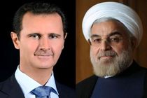 تبریک بشار اسد به روحانی