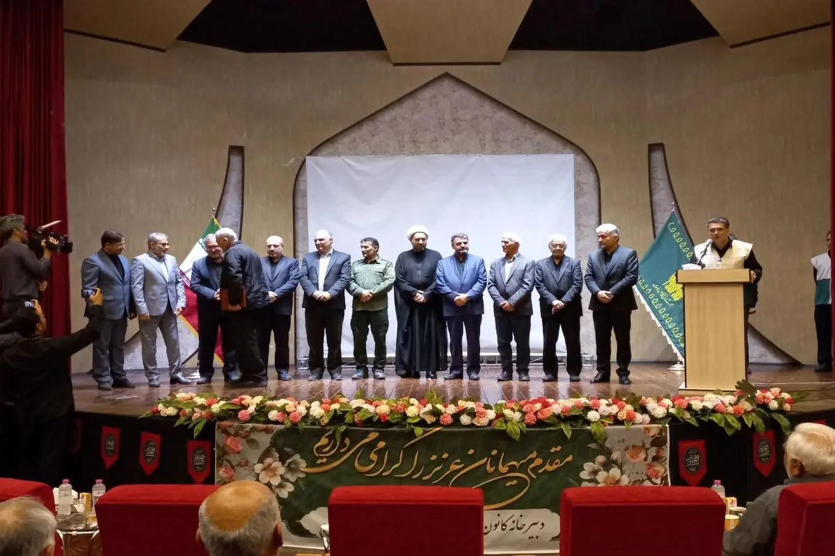 مراسم تودیع و معارفه مدیر کانون خدمت رضوی استان اردبیل برگزار شد