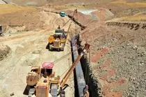 خط جدید آبرسانی برای تامین آب زائران اربعین کلید خورد
