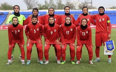 دختران فوتبالیست جوان ایران قهرمان جام کافا شدند