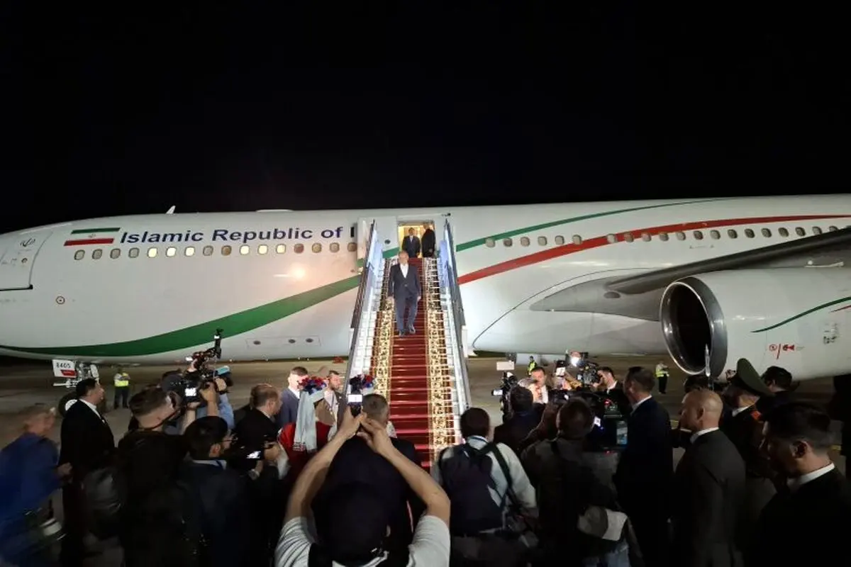 پزشکیان به دعوت رئیس جمهور بلاروس وارد مینسک شد