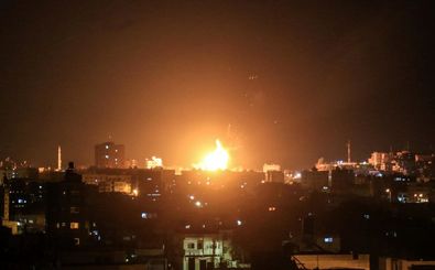 حمله هوایی رژیم صهیونیستی به مواضع حماس