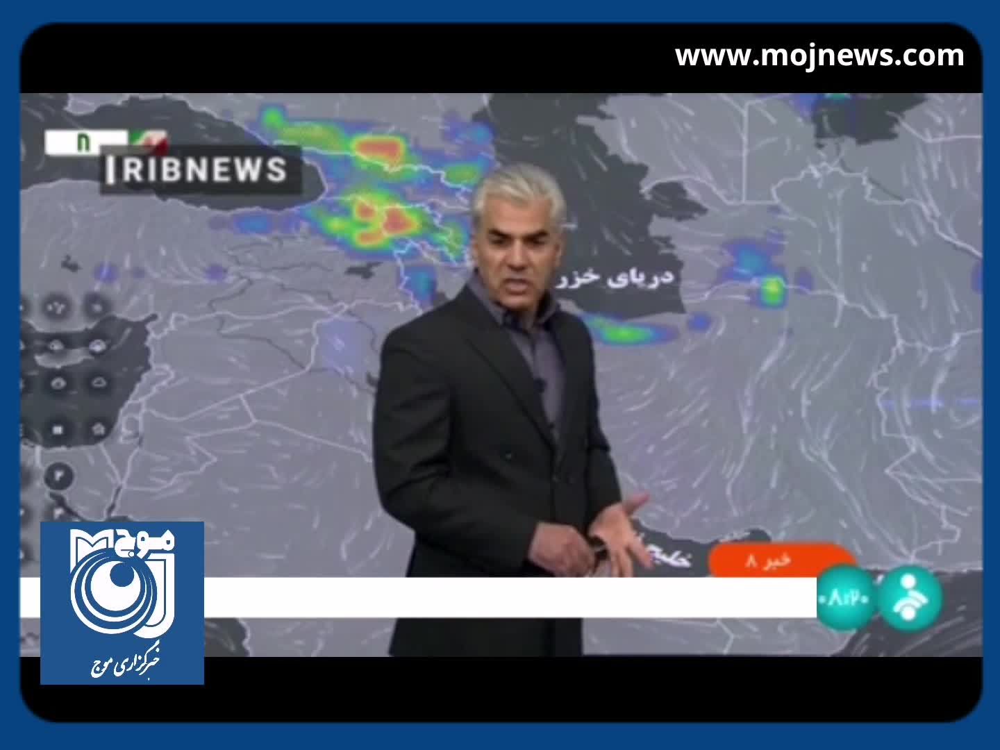 از فردا با شیب نسبتا تند در تهران و نیمه شمالی کشور هوا گرم می‌شود + فیلم