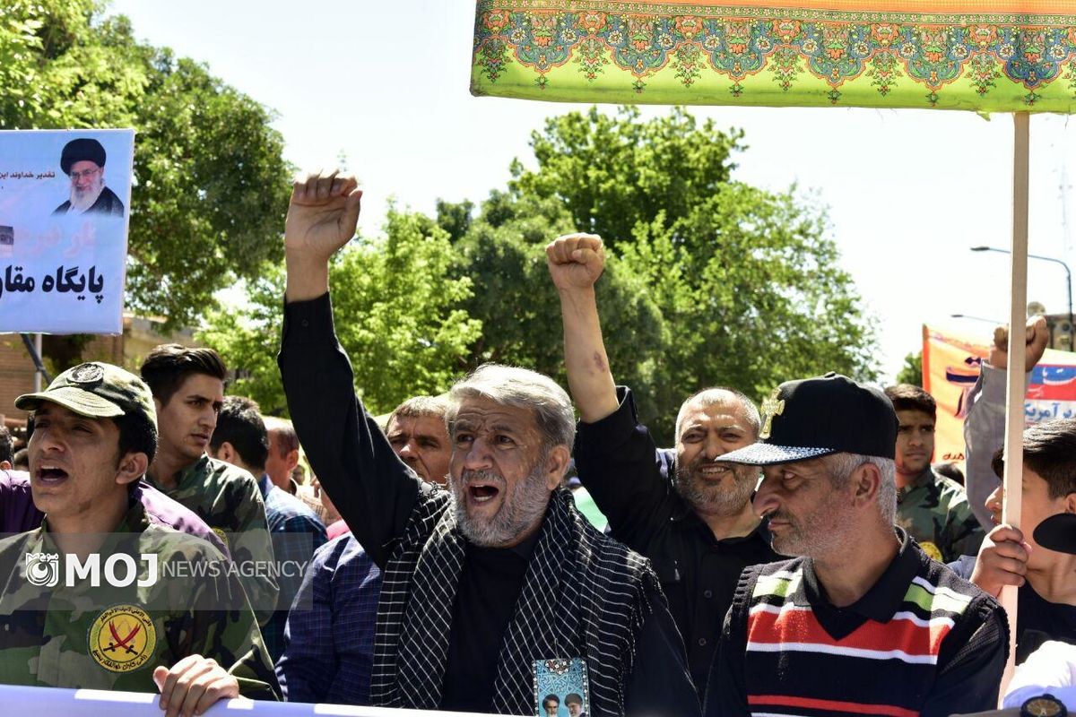 حضور باشکوه ملت اسلامی در راهپیمایی روز قدس
